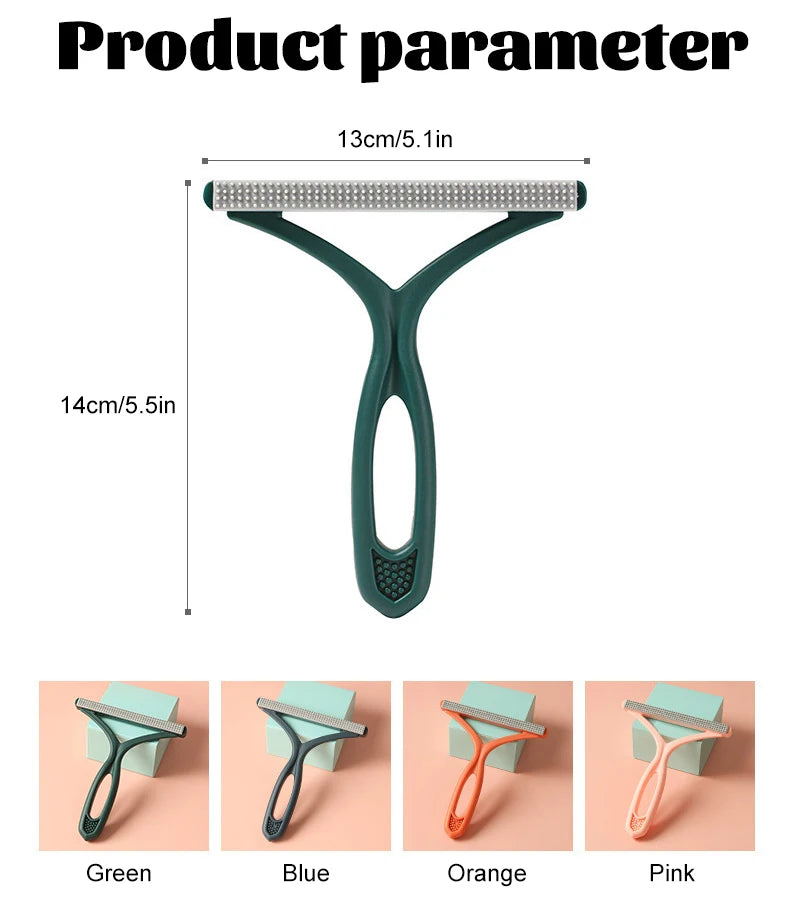 Silicone Double Sided Pet Hair Remover Lint Remover Clean Tool Shaver Sweater Cleaner Fabric Shaver Scraper For Clothes Carpet