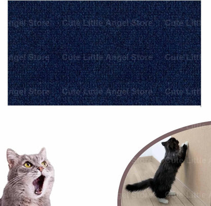 Self-Adhesive Carpet Cats Scratch Board Wall Anti Cat Scratch Sofa Diy Cats Scratch Board Sofa Protection Paws Sharpen Trimmable