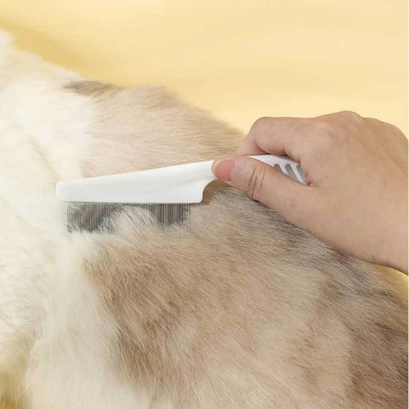 Pet Flea Comb Dog Cat Grooming Care Comb Cat Hair Removal Massage Comb Pet Grooming Portable Tools