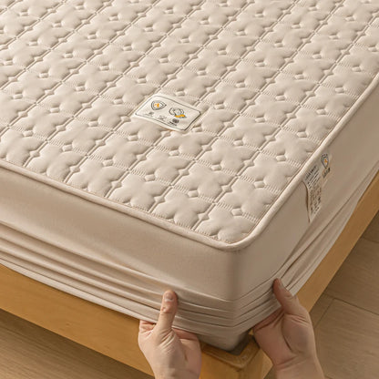 A-Class Waterproof and Antibacterial Mattress Protect Cover- Ultra Soft, Hypoallergenic, Ensure a Cozy and Safe Night's Sleep