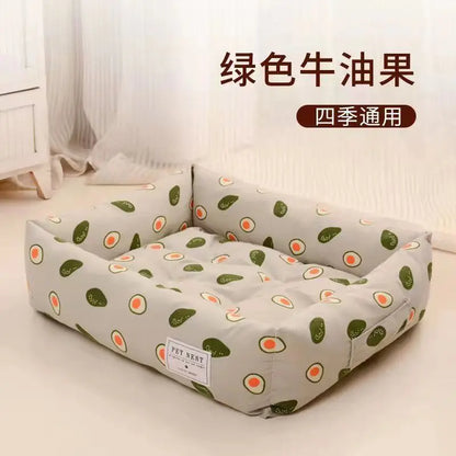 Washable Sofa Cushion for Dog and Cat, Warm Pet Mat, Removable Soft Cat House for Dogs, Sleeping Bed, Puppy Kennel, Pet Supplies