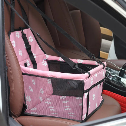 Car Pet Seat Cushion Foldable Detachable and Washable Bag Waterproof Dog Bed Cat Nest Safety Seats Pet Supplies