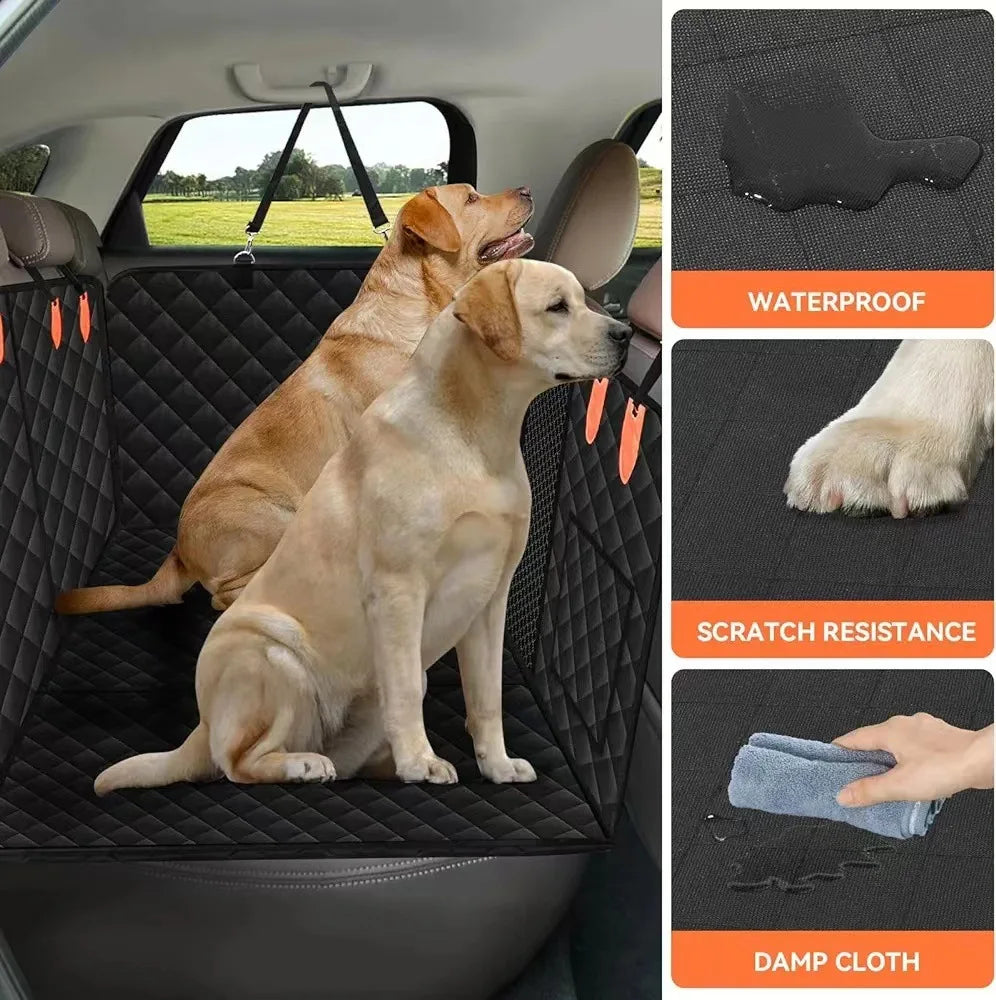 Load-bearing waterproof extended car pad Pet pad Travel dog hammock Dog back seat extra car pad