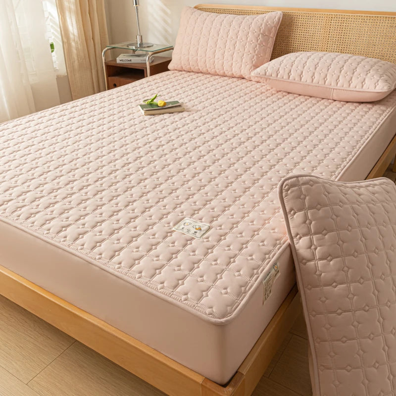 A-Class Waterproof and Antibacterial Mattress Protect Cover- Ultra Soft, Hypoallergenic, Ensure a Cozy and Safe Night's Sleep