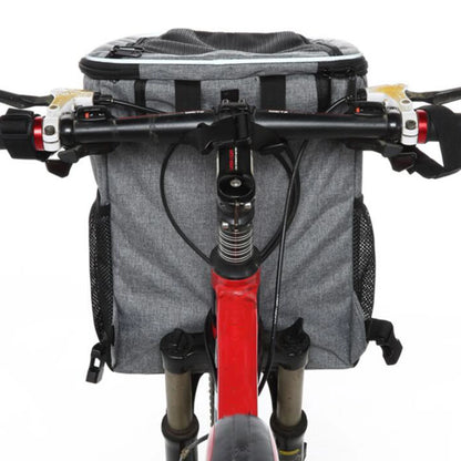 Dog Bike Basket Bag Ventilated Pet Carrier Backpack Portable Bag For Outdoor Cycling Pet Outdoor Car Carrying Pet Bag