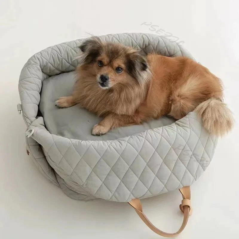 Upgraded Pet Dog Kennel Nylon Waterproof Pet Bag Detachable Portable Car Dual-use Travel Use Multiple Colors To Choose From