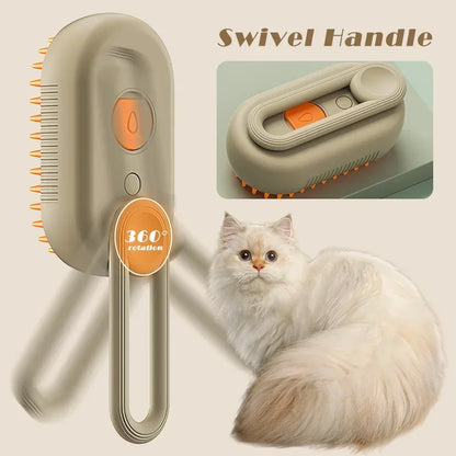 explosive pet comb Electric spray Massage comb for cats and dogs One-touch spray anti-flying massage Bath cat comb