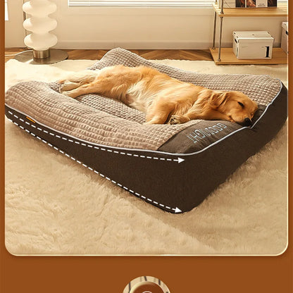 Large Space Pet Dog Bed Soft Warm Pet Nest Kennel for Small Medium Large Dogs Removable Pet Sleeping Sofa Bed Pet Accesories