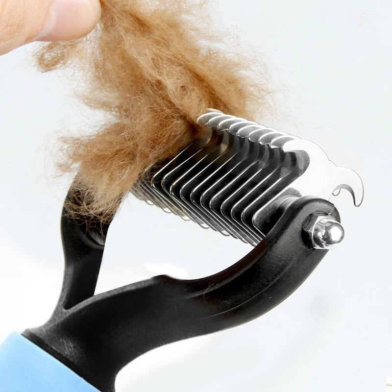 2025 Pet Cat Hair Removal Comb Brush Dog Grooming Shedding Tools Puppy Hair Shedding Trimmer Pet Fur Trimming Dematting Deshedd Combs