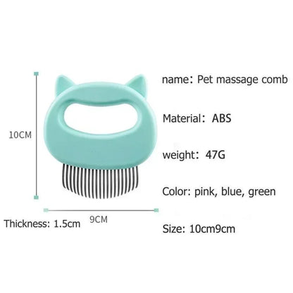 Pet Comb Protect Comb for Cat Dog Pet ABS Soft Brush Comfort Hair Grooming Comb cat accessories pet  cat brush