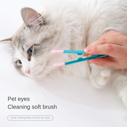 Pet Grooming Tools Cat Eyes Comb Pet Tear Stain Remover Comb Cleaning Brush for Small Cat Dog