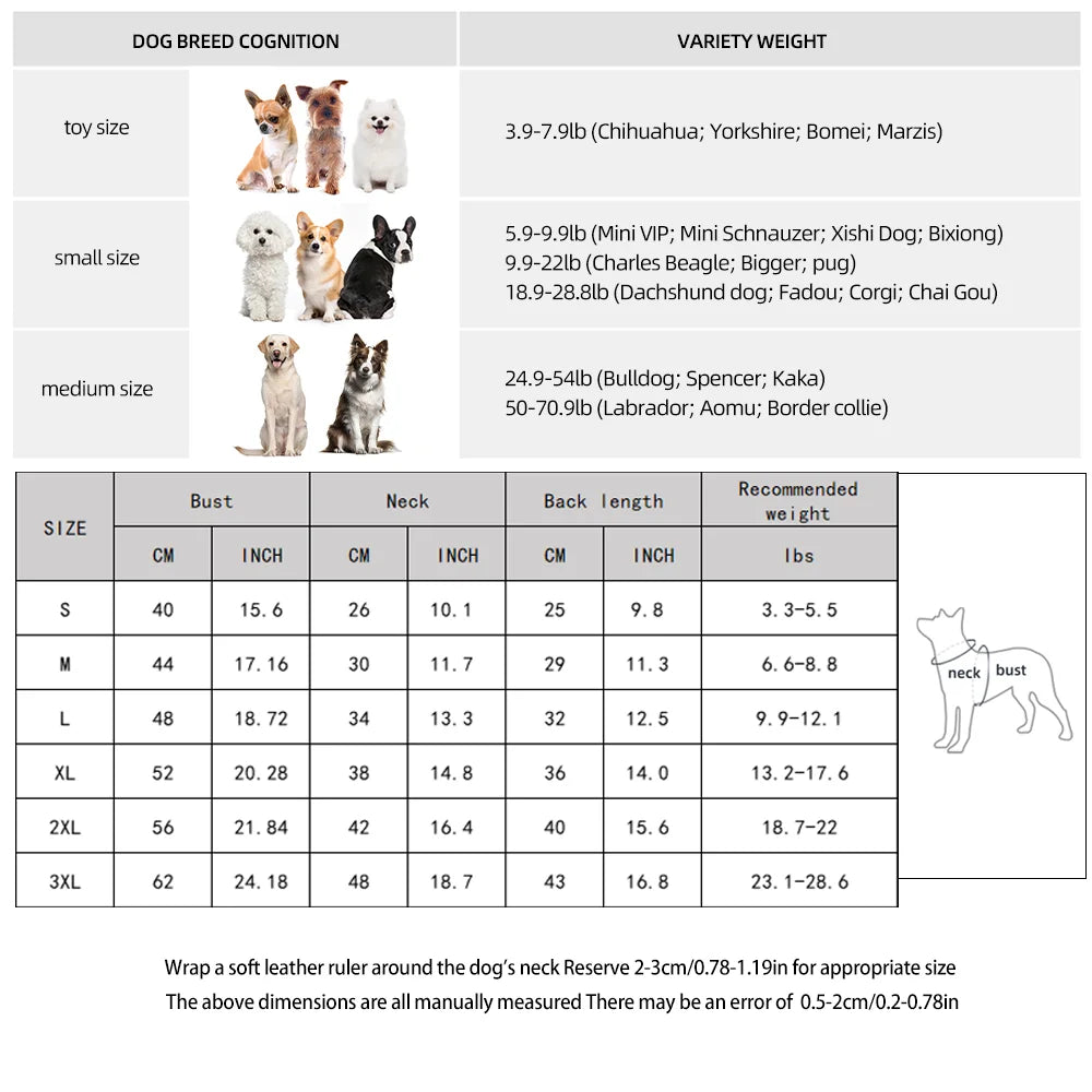 Winter Dog Hooded Coat Thicken Warm Polar Fleece Lining Dog Clothes Windproof Waterproof Dogs Puffer Coats Pet Dogs Cotton Coat