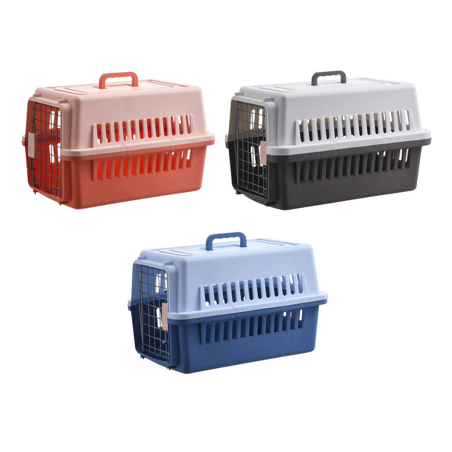 Cat Flight Box Fence Type Carrier Cage Cat Aviation Box Fences Car Dog Cage Portable Medium Cat Bag Pet Products Pet Box