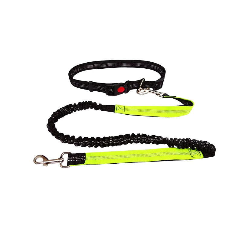 Hand Free Dog Leash for Pet Walking Running Jogging Adjustable Dog leash Waist Belt Chest Strap Traction Rope Dog Accessories