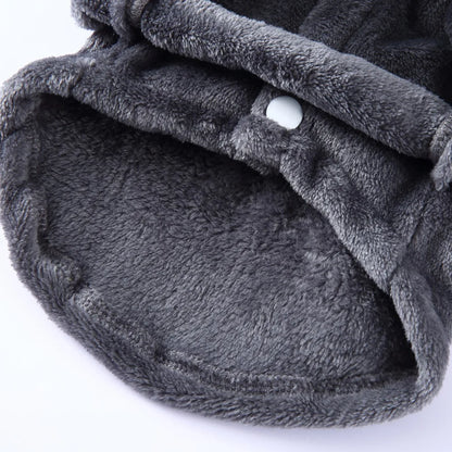 Pet Dog Bathrobe with Hood Dog Pajamas Sleeping Clothes Soft Pet Bath Drying Towel Clothes For Puppy Dogs Cats Coat Pet Supplies