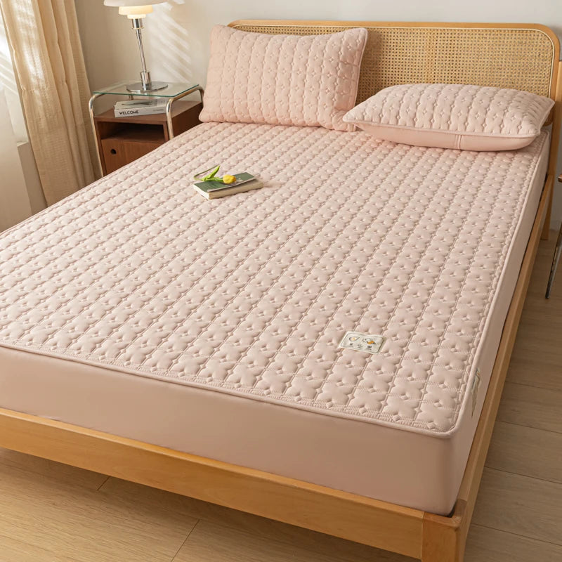 A-Class Waterproof and Antibacterial Mattress Protect Cover- Ultra Soft, Hypoallergenic, Ensure a Cozy and Safe Night's Sleep