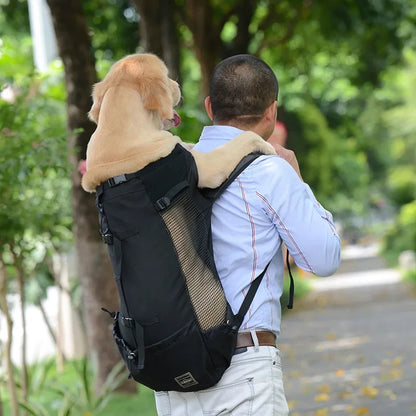 Breathable Dog Carrier Bag Portable Pet Outdoor Travel Backpack Reflective Carrier Bags for Cats French Bulldog Dog Accessories