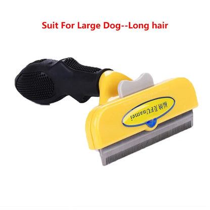 Pet Cat Hair Removal Combs Pet Grooming Brush Dogs Cats Hair Shedding Massage Combs Cat Hair Remover Cleaning Grooming Cat Brush