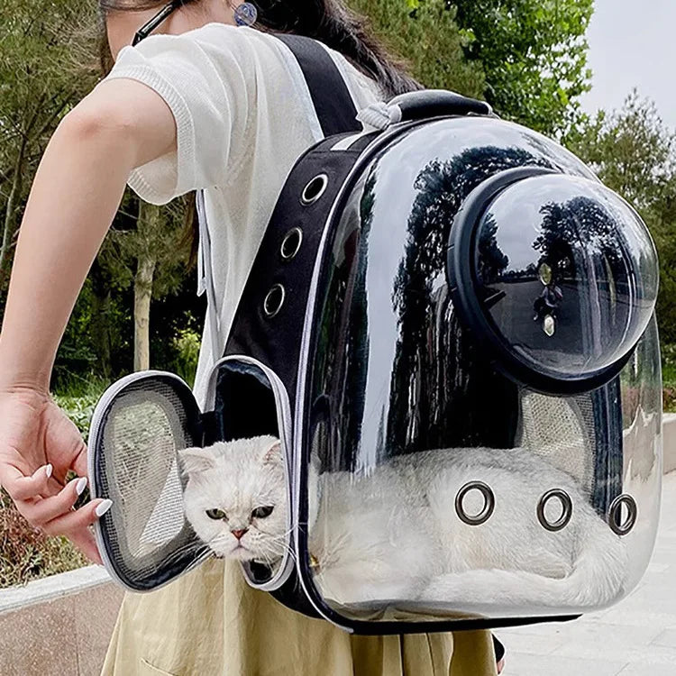 cats bag space design, Pet Carrier Backpack Portable Transparent Space Capsule Bubble Pet Backpack Cat Carrier Bag Breathable Pet Outgoing Backpack