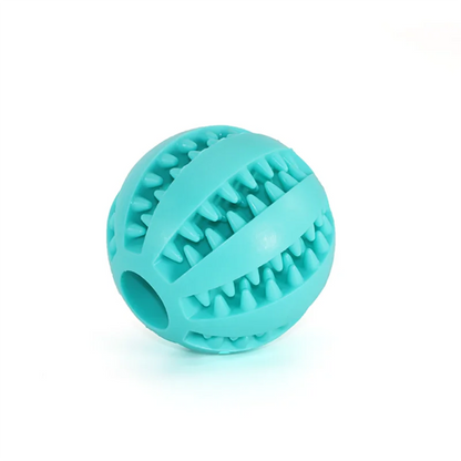 Dog Leaky Food Ball Tooth Cleaning Puppy Chew Toys Natural Rubber Elasticity Ball Relieve Boredom Dog Toy 5CM/7CM