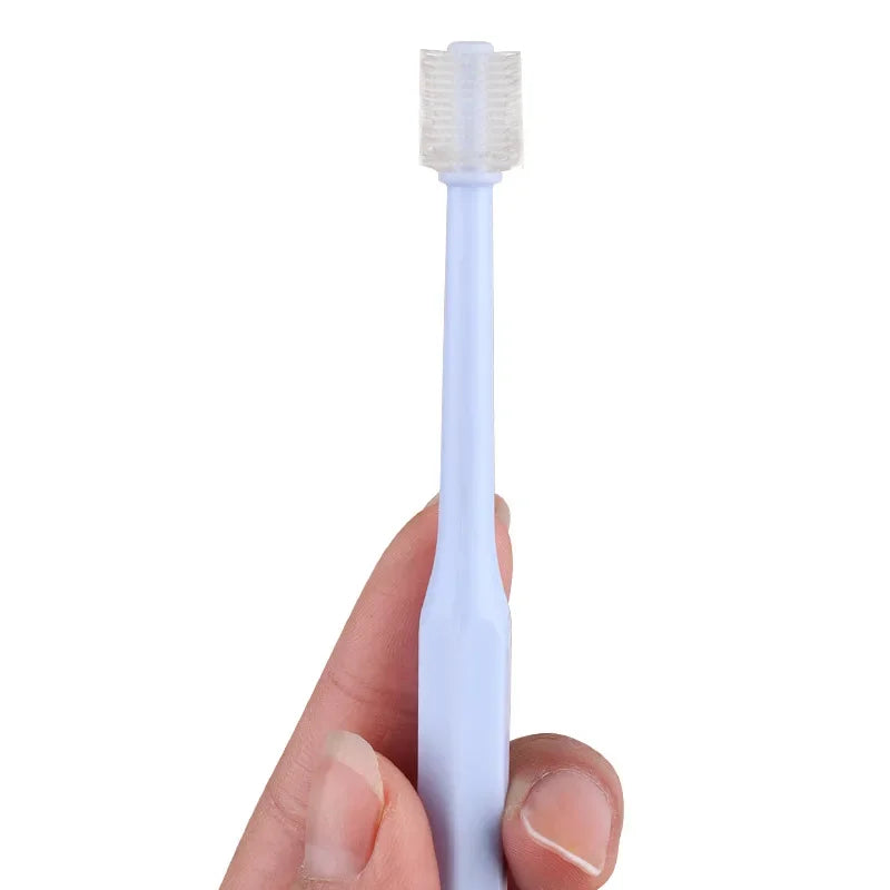 Cat Toothbrush Soft Hair Brush for Cats Mouth Cleaning Cat Brush for Teeth Cleaning Pet Grooming Cats Toothbrush Pet Products