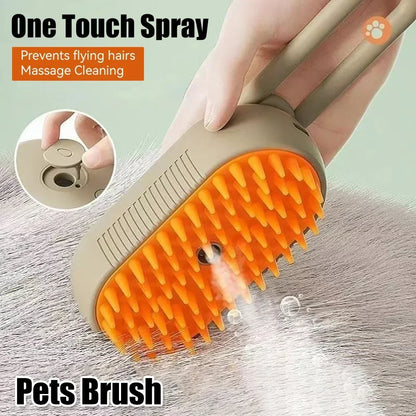 explosive pet comb Electric spray Massage comb for cats and dogs One-touch spray anti-flying massage Bath cat comb