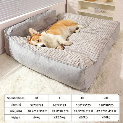 Soft Floor Mat for Pets Warm bed sleeping Indoor Pet Supplies Comfort Lovely Mattress Cushion for Small Large Dog Blanket Pet