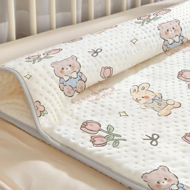 Bed Covers, Yanyangtian Summer cotton pad two-piece / three-piece cartoon series Cool and comfortable bed