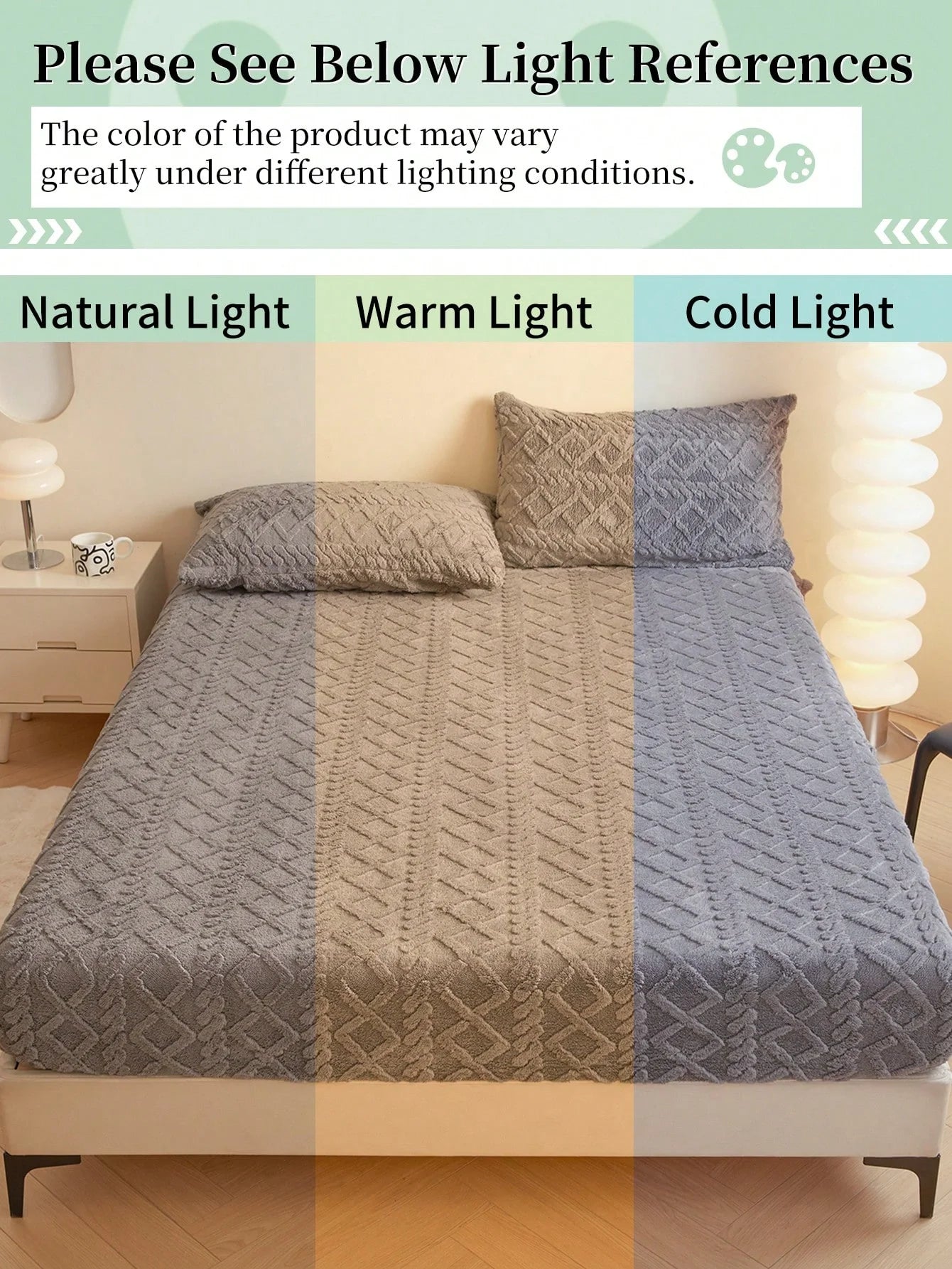 1pcs lambswool bedspread, soft and comfortable mattress cover, bedding, dustproof bedspread, fall and winter warm mattress prote