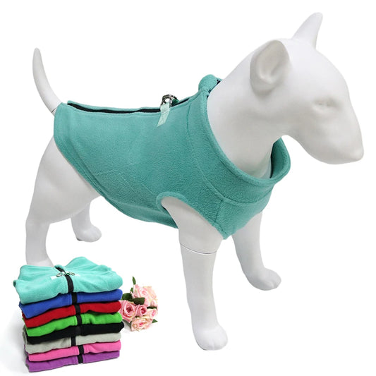 Dog Clothes, Fleece Dog Clothes For Small Medium Dogs Winter Warm Puppy Clothing French Bulldog Coat Pug Costume Poodle Jacket Chihuahua Vest