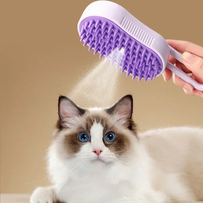 explosive pet comb Electric spray Massage comb for cats and dogs One-touch spray anti-flying massage Bath cat comb