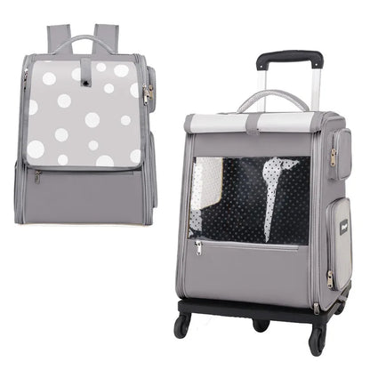 Aluminum Pet Trolley Case Dog Backpack Accessories Detachable Hotel Pull Rod Telescopic Luggage Handle Replacement Parts