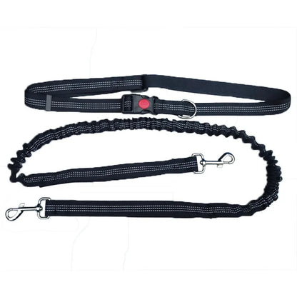 Hand Free Dog Leash for Pet Walking Running Jogging Adjustable Dog leash Waist Belt Chest Strap Traction Rope Dog Accessories