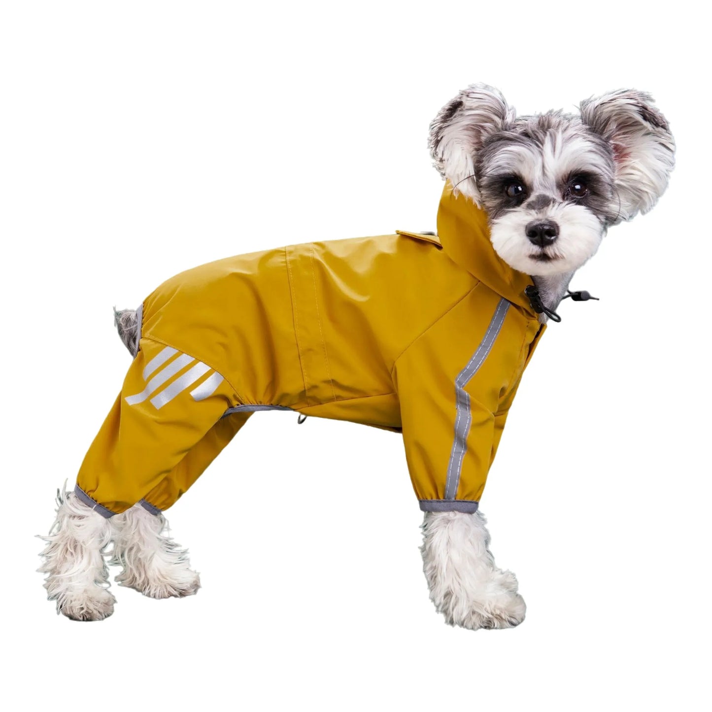 Dog Raincoat Reflective Waterproof Pet Clothes for Chihuahua Maltese Rain Coat Small Medium Dogs Jumpsuit Raincoat Dogs Overalls