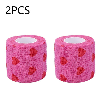 2/5/10Pcs Self-adhesive Elastic Bandage for Pet Dog Cat Leg Cover Protector Strap Medical Bandage Non-woven Cohesive Bandage