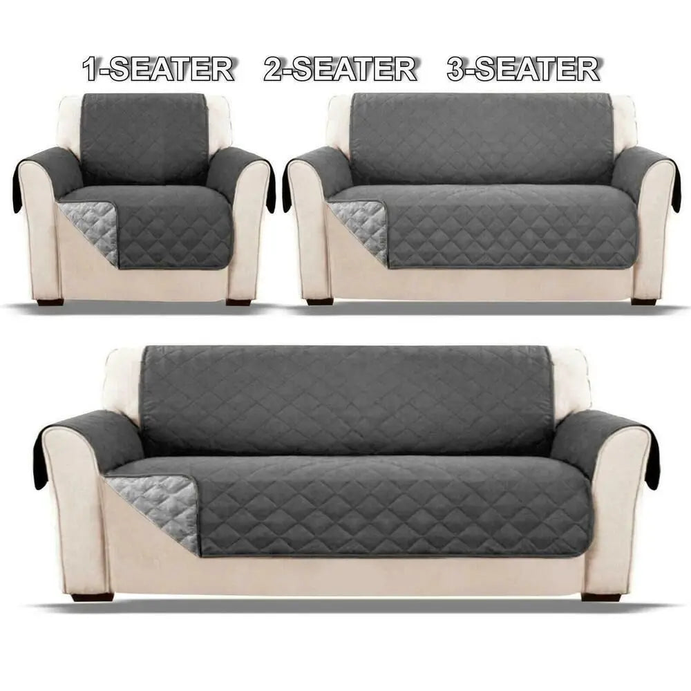 sofa cover, Waterproof Sofa Cover Anti-wear Couch Cover for Dog Pet Kids Recliner Armchair Furniture Slipcovers 1/2/3 Seater Protect