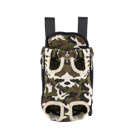 New Outdoor Dog Bag Camouflage Breathable Backpack for dog Travel Puppy carrier Transport Vehicle Pet  Mesh Dog Carrying Bag