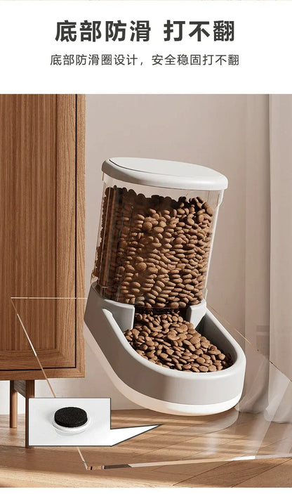 Dog Water Dispenser Cat Automatic Pet Feeder Dog Water Feeding Cat Drinking Water Flowing Water without Inserting Electric