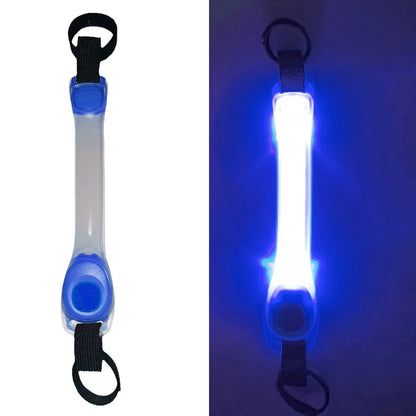 Waterproof Dog Anti-Lost Safety Glowing Collar,Multi-Color Pendants and Outdoor-Ready Flashing LED Light Strip, Night Visibility