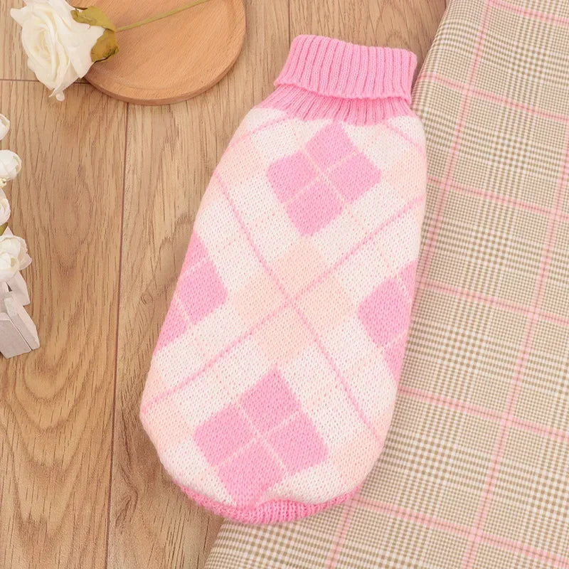 Cat Clothes Gatos Sweater Pet Dog Clothing for Small Medium Puppy Dogs Cats Winter Warm Coat Teddy Pug Jacket Soft Vest New