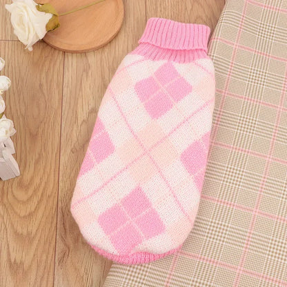 Cat Clothes Gatos Sweater Pet Dog Clothing for Small Medium Puppy Dogs Cats Winter Warm Coat Teddy Pug Jacket Soft Vest New