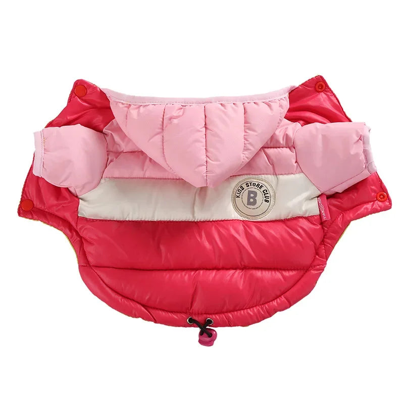 Winter Dog Clothes Pet Warm Down Jacket Waterproof Puppy Coat Hoodies Clothes For Small Dogs Chihuahua French Bulldog Clothing