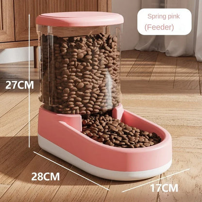 Dog Water Dispenser Cat Automatic Pet Feeder Dog Water Feeding Cat Drinking Water Flowing Water without Inserting Electric