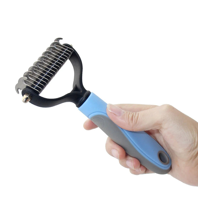 2025 Pet Cat Hair Removal Comb Brush Dog Grooming Shedding Tools Puppy Hair Shedding Trimmer Pet Fur Trimming Dematting Deshedd Combs