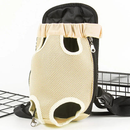 Mesh Dog Carriers Bag Outdoor Travel Backpack Breathable Portable Pet Dog Carrier for Dogs Cats Pet Backpack Pet Cat Carrier Bag