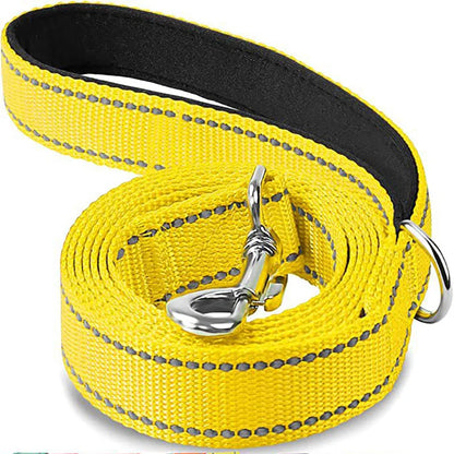 Cats Dogs Harness Collar Lead Strap Night Reflection Dog Pet Towing Rope 1.2/1.5/1.8m Guard Rope Pet Walking Training Leash