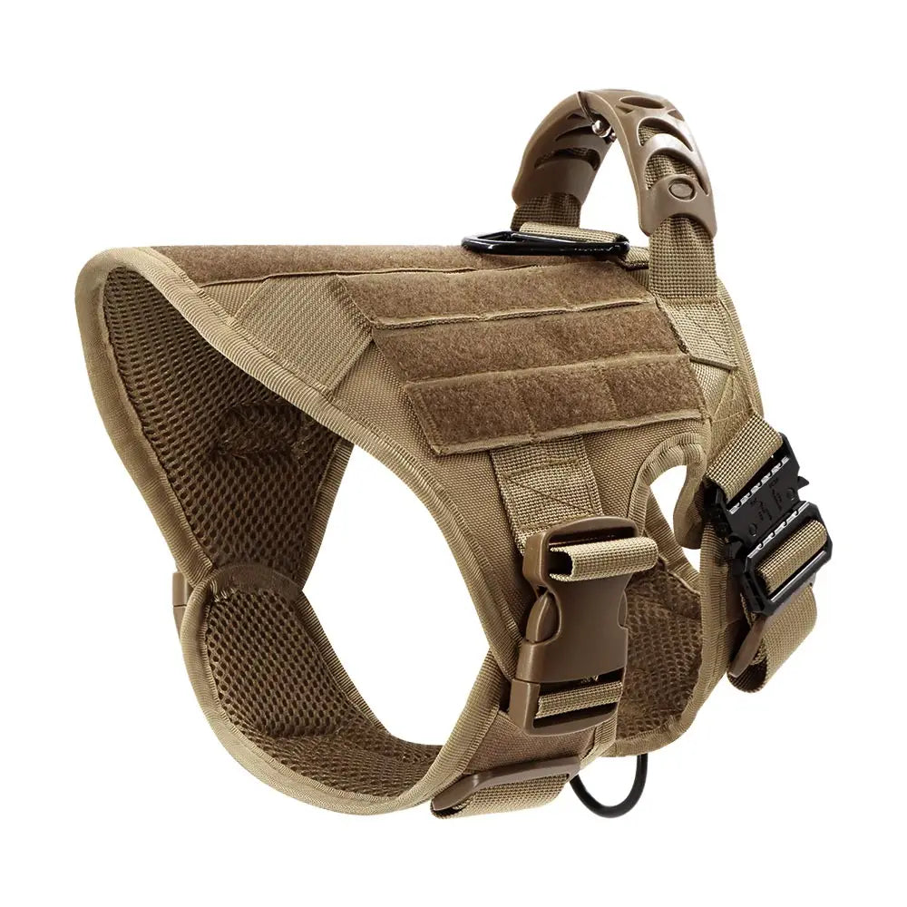 Military Large Dog Harness Training Pet Vest for French Bulldog German Shepherd Malinois Tactical Harnesses For Dogs Accessories