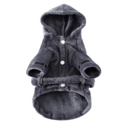 Pet Dog Bathrobe with Hood Dog Pajamas Sleeping Clothes Soft Pet Bath Drying Towel Clothes For Puppy Dogs Cats Coat Pet Supplies