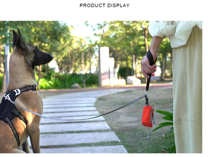 Truelovepet Pets Supplies Canvas Garbage Bags Poop Bag Dispenser Portable Dog Poop Waste Bag Holder Outdoor TLB2012