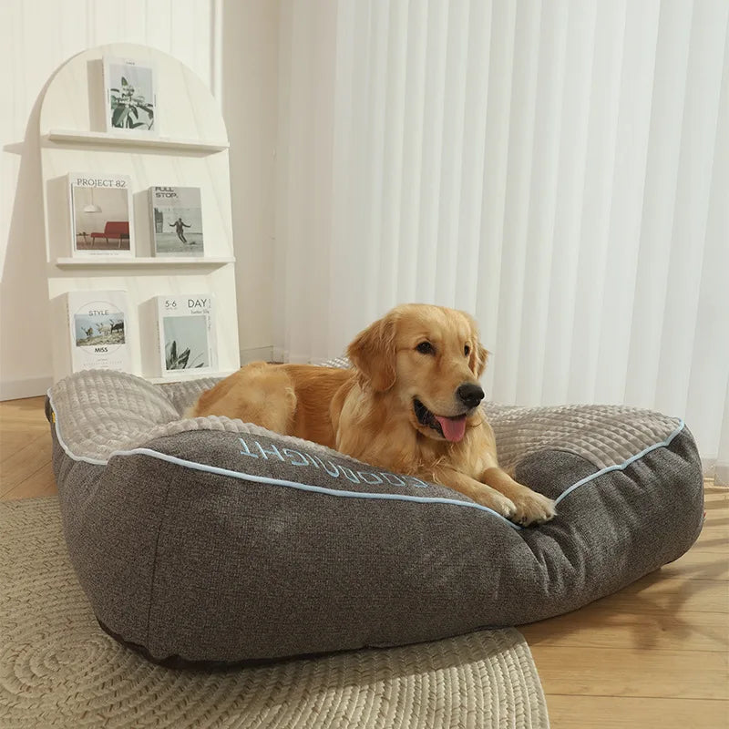 Large Space Pet Dog Bed Soft Warm Pet Nest Kennel for Small Medium Large Dogs Removable Pet Sleeping Sofa Bed Pet Accesories